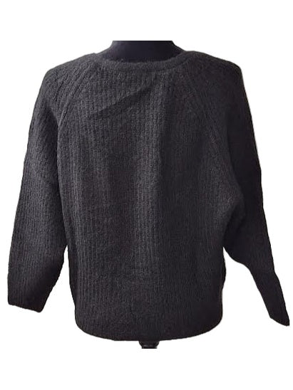 Sweater Black Cross Over  F25bbl1840