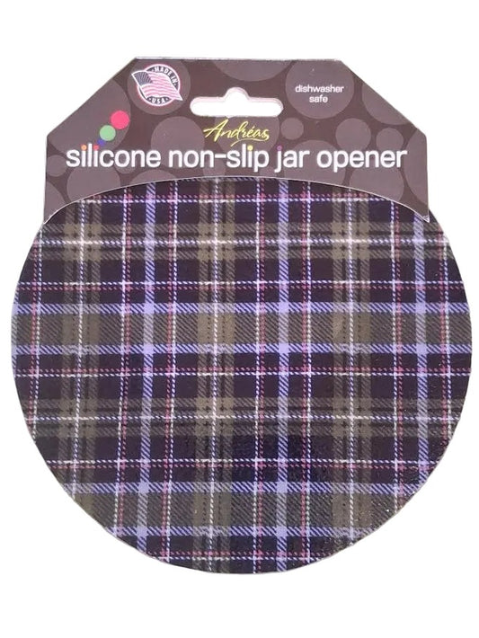 Jar Opener 130 Christmas Blue/Green Plaid