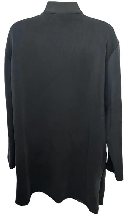 Jacket-Black-Long Sleeve-2 Pockets-Women;s-M42109jm 