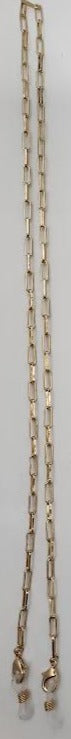 Eye Glass Holder Chain 28" Gold Color regh4 