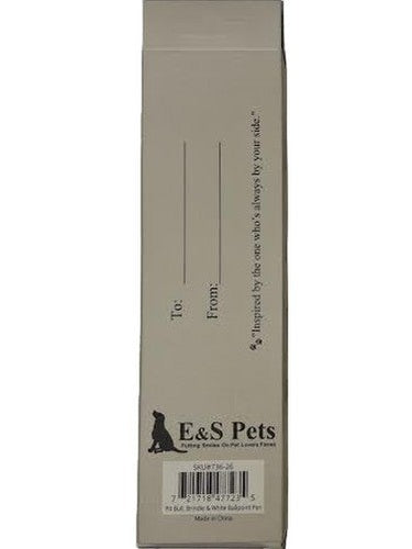 Pen Ball Point  Pit Bull Brindle/White  Gift Boxed 736-2