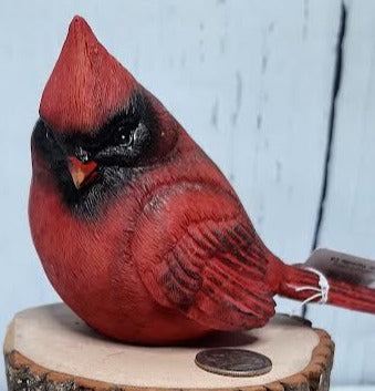 Christmas Red Cardinal-3x4"-Ornament 