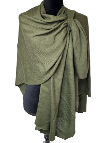 Wrap Classic 4 Season Loop Olive Sa-4213