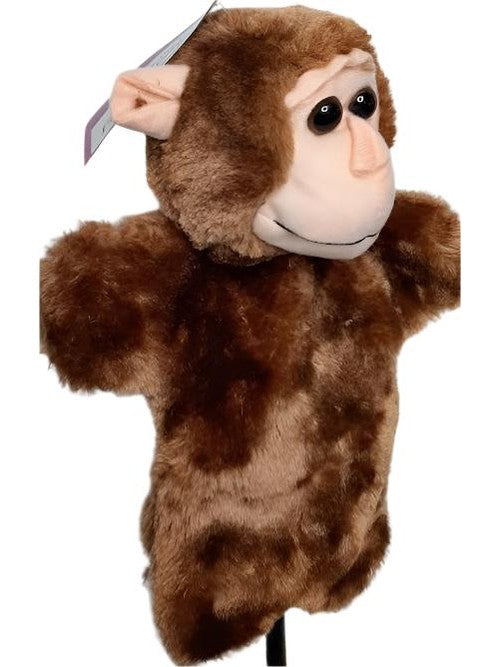 Children's Hand Puppet-Monkey-Brown-c067394 | 2024 at Razberry Threads