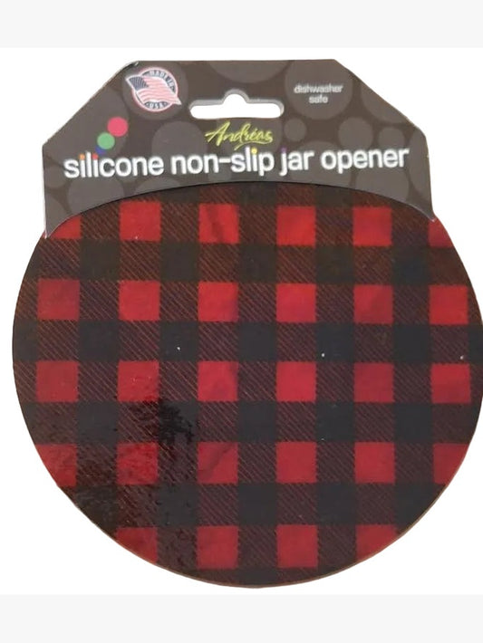 Jar Opener 128 Christmas Red Plaid