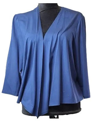 Cover Up/Bolero Classic Blue 3/4 Sleeve  210-4762