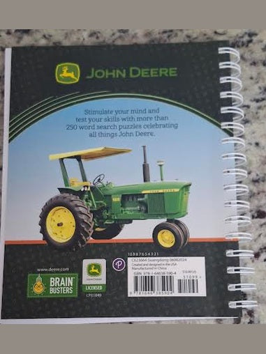 Word Search Puzzle Book John Deere 391086