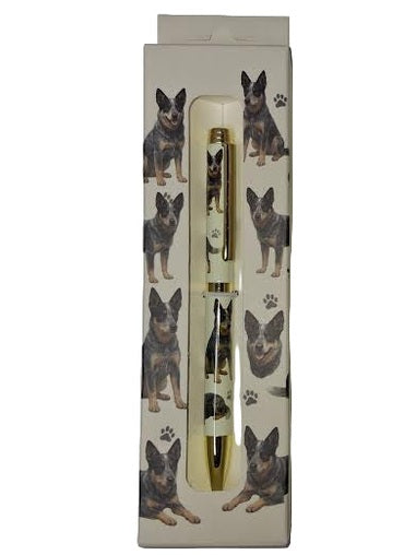 Pen Ball Point&nbsp; Australian Cattle Dog Gift Boxed 736-90