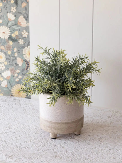 Planter Pot Maryjane Cottage Ceramic Brown/Tan Fddd11065