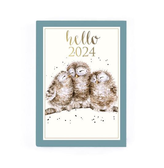 2024 Diary Planner Journal - Owls 