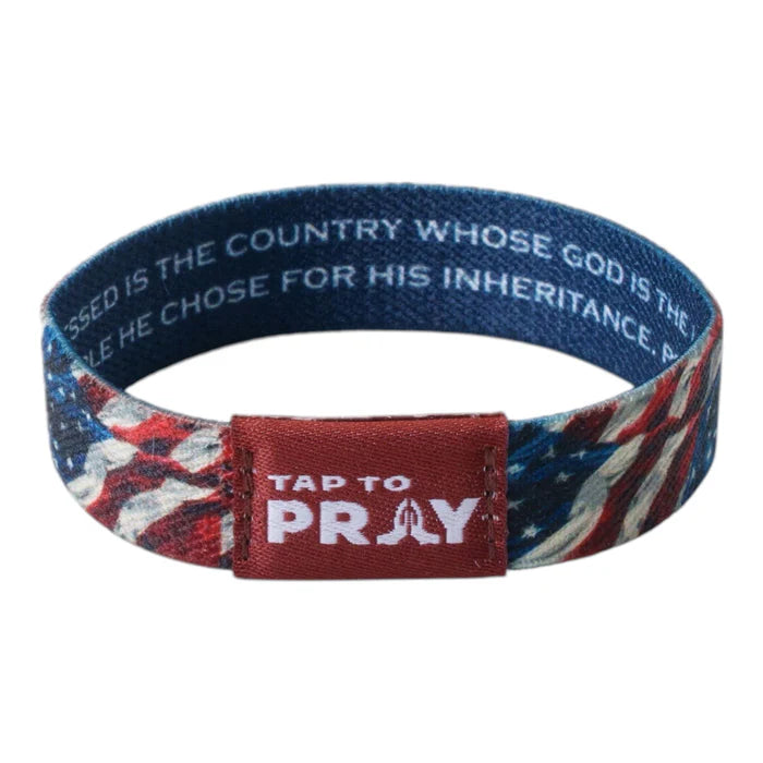 Bracelet Reversible Tap To Pray Patriot 100-412