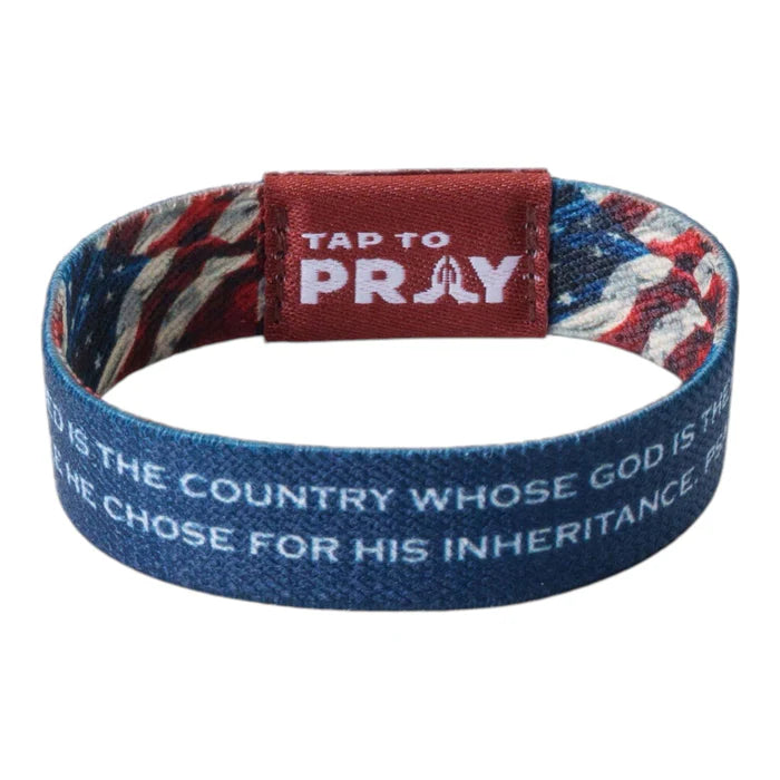 Bracelet Reversible Tap To Pray Patriot 100-412