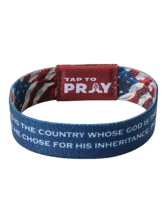 Bracelet Reversible Tap To Pray Patriot 100-412