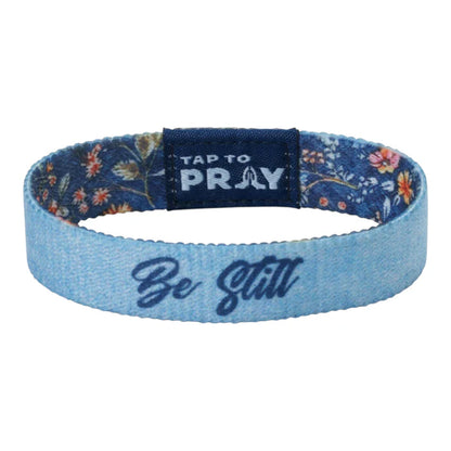 Versible- Bracelet Reversible&nbsp;Tap To Pray Wild Flower Be Still 100-593