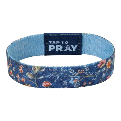 Versible- Bracelet Reversible&nbsp;Tap To Pray Wild Flower Be Still 100-593