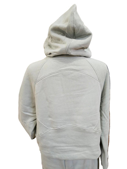 Hoodie Scuba Oversized Half Zip Sweat Shirt 2143 Sage