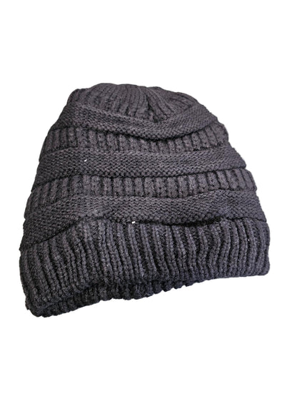 Hat Slouch Fleece Lined 3 colors Taupe, Cream or Black
