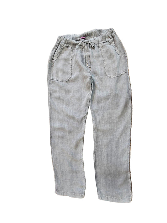 Pants Slate Blue  Color 100% Linen 50557A