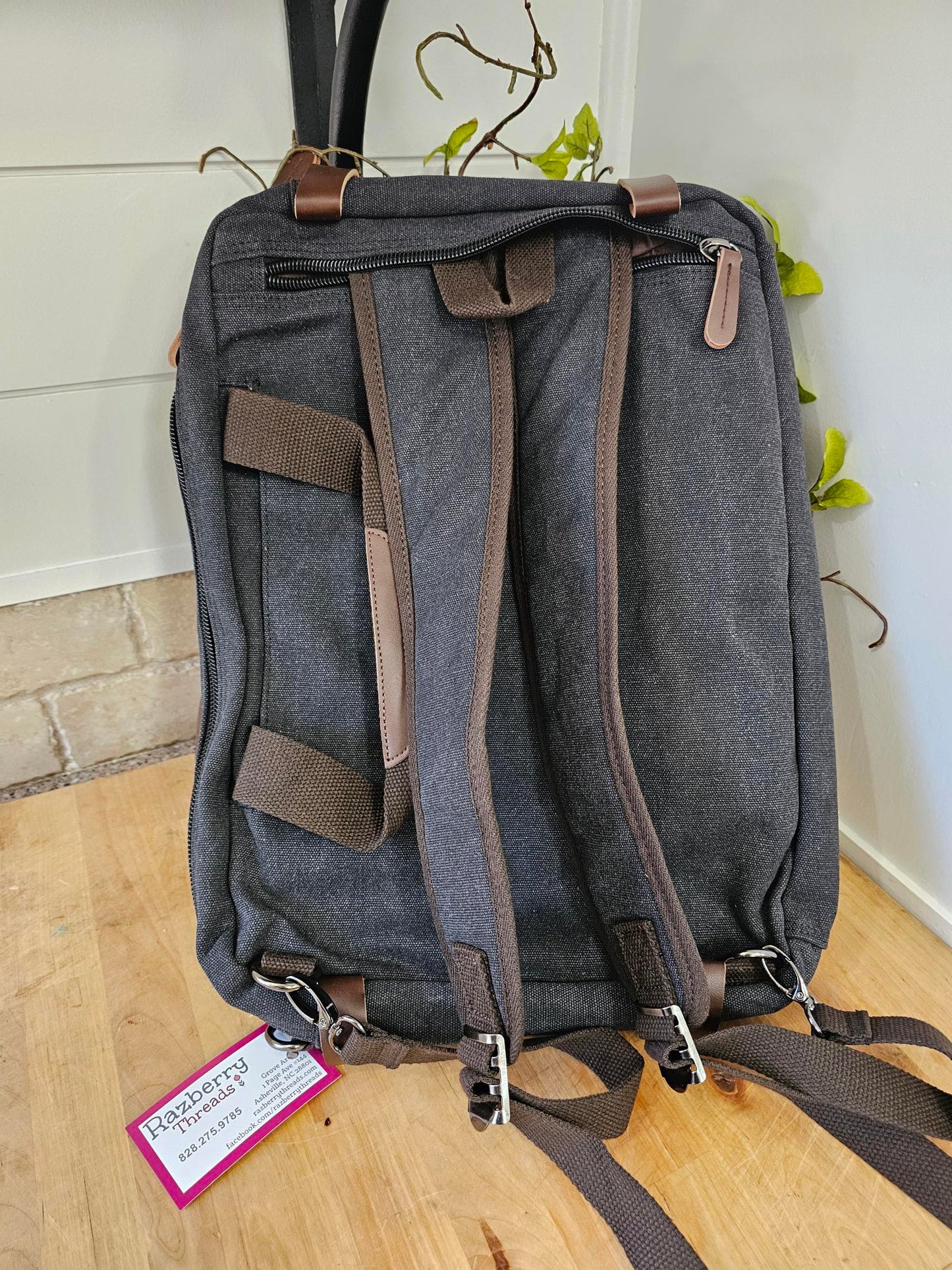 Messenger Bag / Back Pack  4 Colors Canvas / Leather GBMG8691