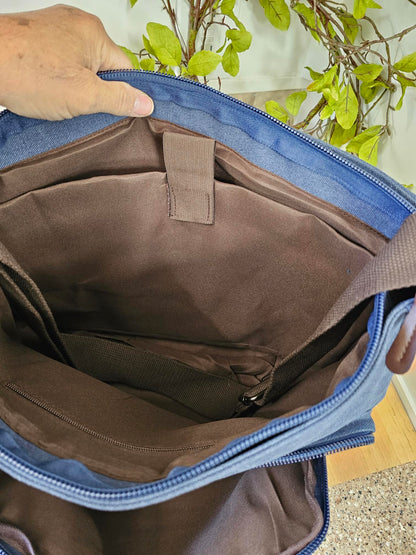 Messenger Bag  4 Colors Canvas / Leather GBMG8645