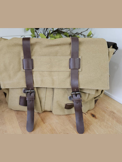 Messenger Bag  4 Colors Canvas / Leather GBMG8168