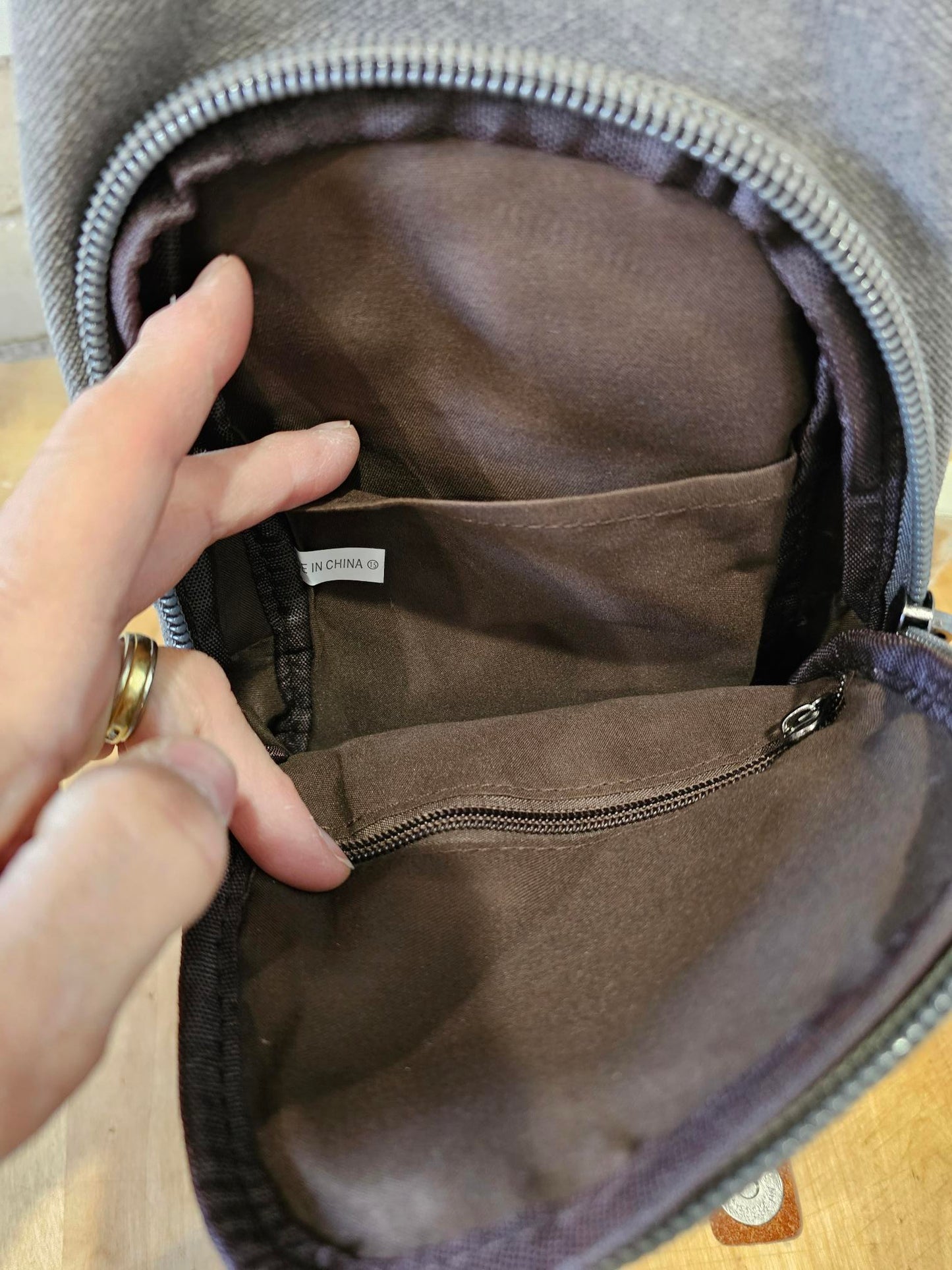 Crossbody Canvas  / Leather 5 Colors Gbmg8824