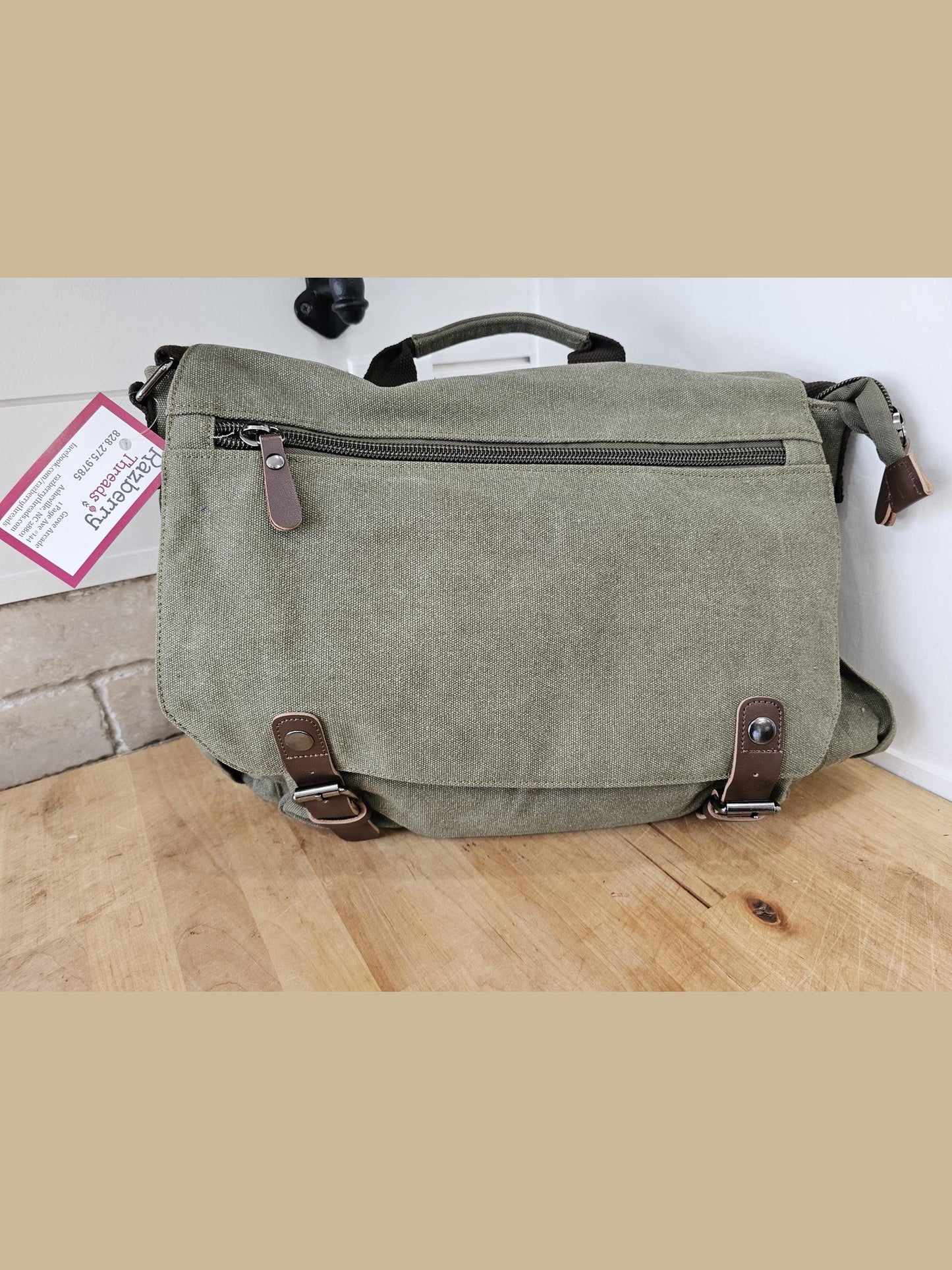 Messenger Bag 3 Colors   Canvas / Leather GBMG6158