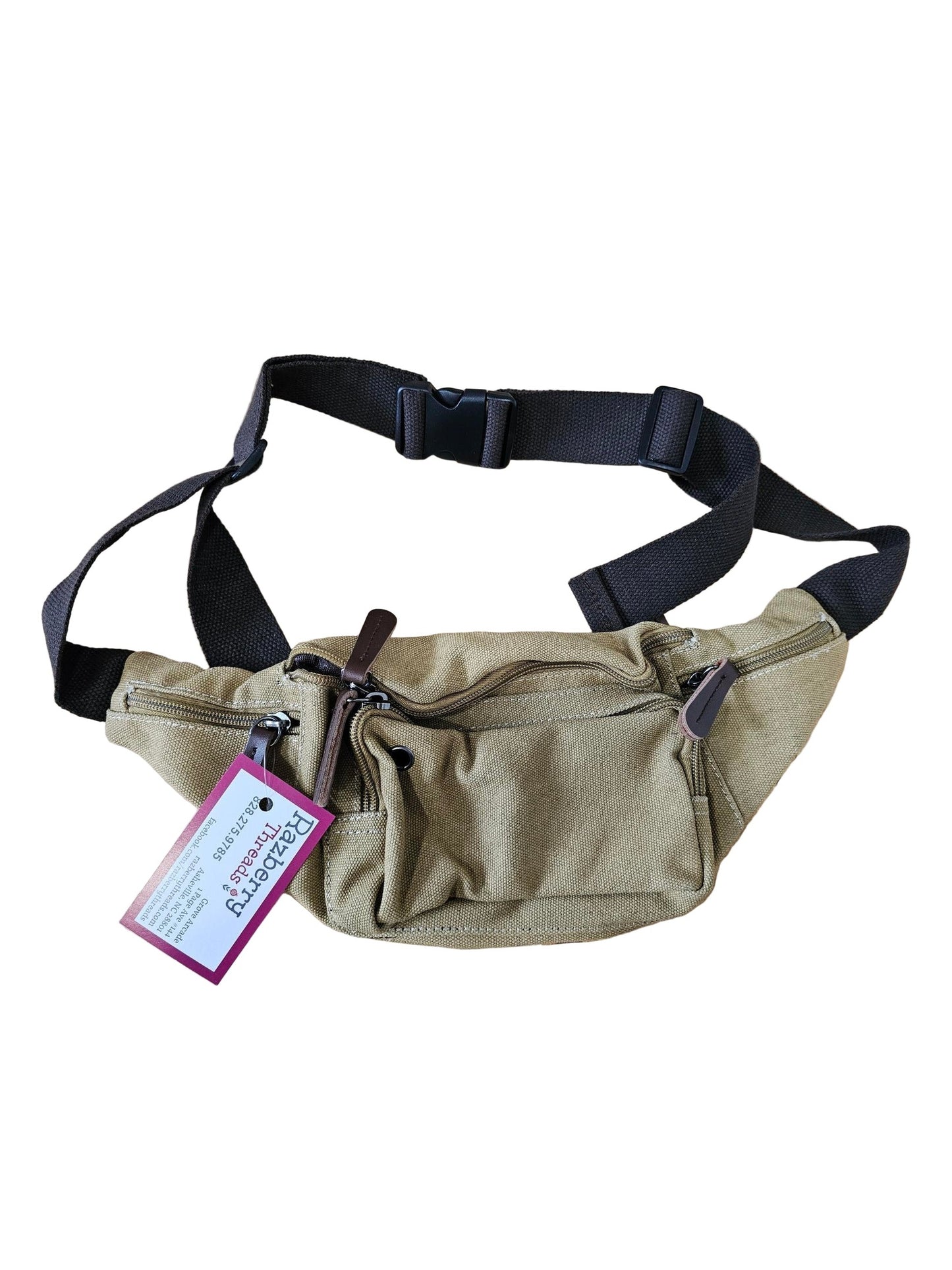Fanny Pack Canvas / Leather 4 Colors Gbmg8835