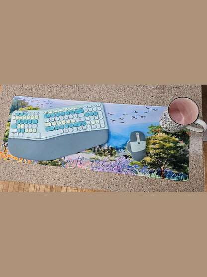 Mouse Pad Computer Office North Carolina with Blue Ridge Mountains