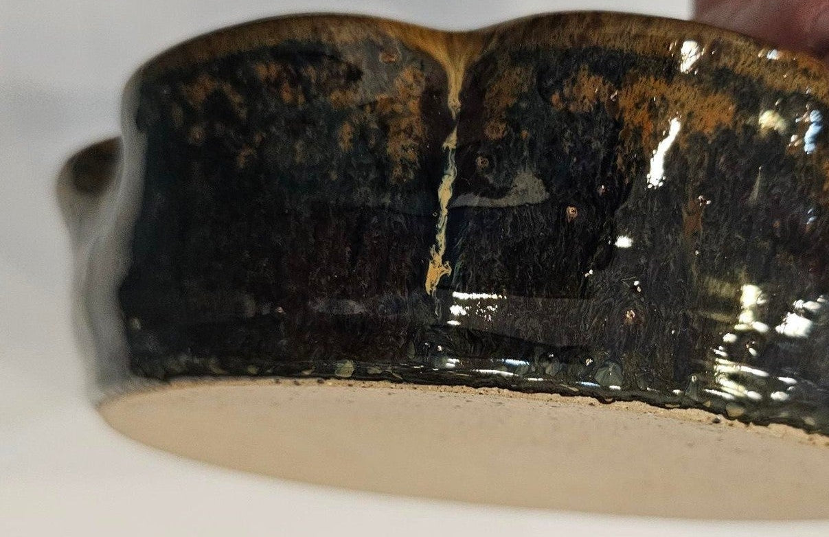 Mixed Berry Pie for Two with Recipe  Pottery Locally Made In NC  Colors May Vary Due to Glazing (Copy)