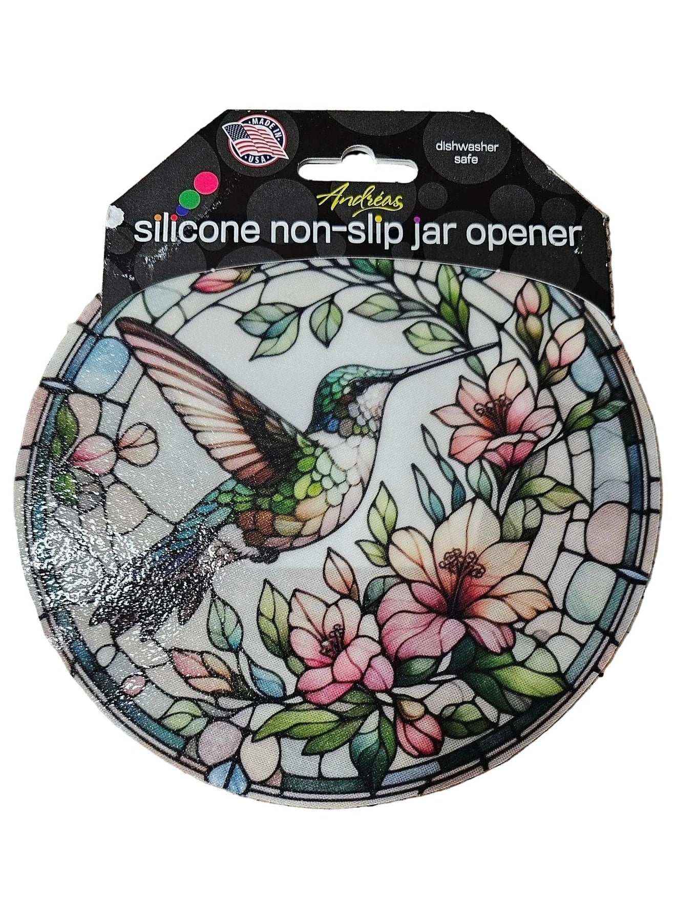 92 Jar Opener  Multi  Colored Hummingbird