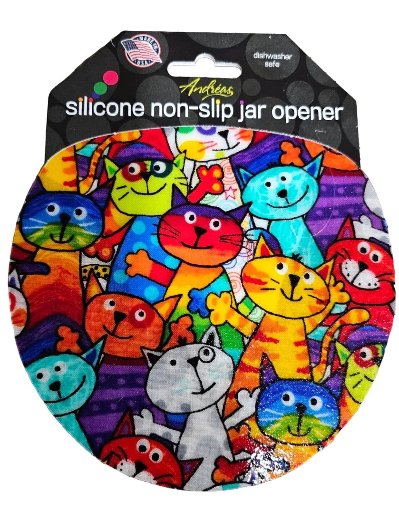 96 Jar Opener  Multi  Colored Cats