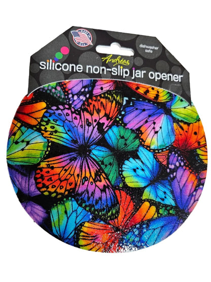 93 Jar Opener  Multi  Colored Butterfly