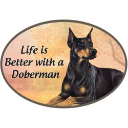 Car Magnet   Doberman  1001-101 