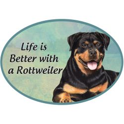 Car Magnet   Rottweiler   1001-33 