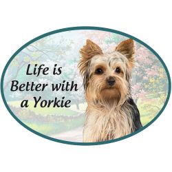 Car Magnet   Yorkie Dog   1001-46 