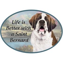 Car Magnet   St Bernard   1001-50 