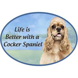 Car Magnet   Cocker Spaniel Dog   1001-78 