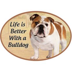 Car Magnet   Bulldog    1001-8 