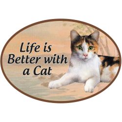 Car Magnet   Calico Cat   1002-2 