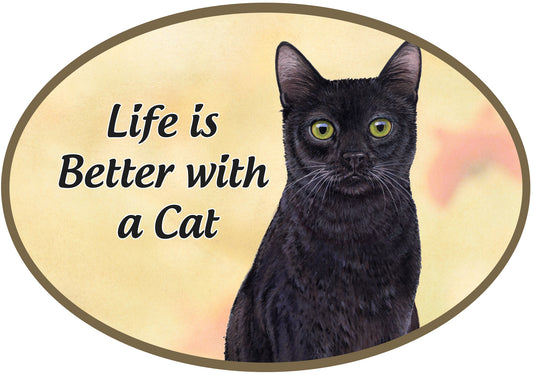 Car Magnet   Black Cat   1002-5 