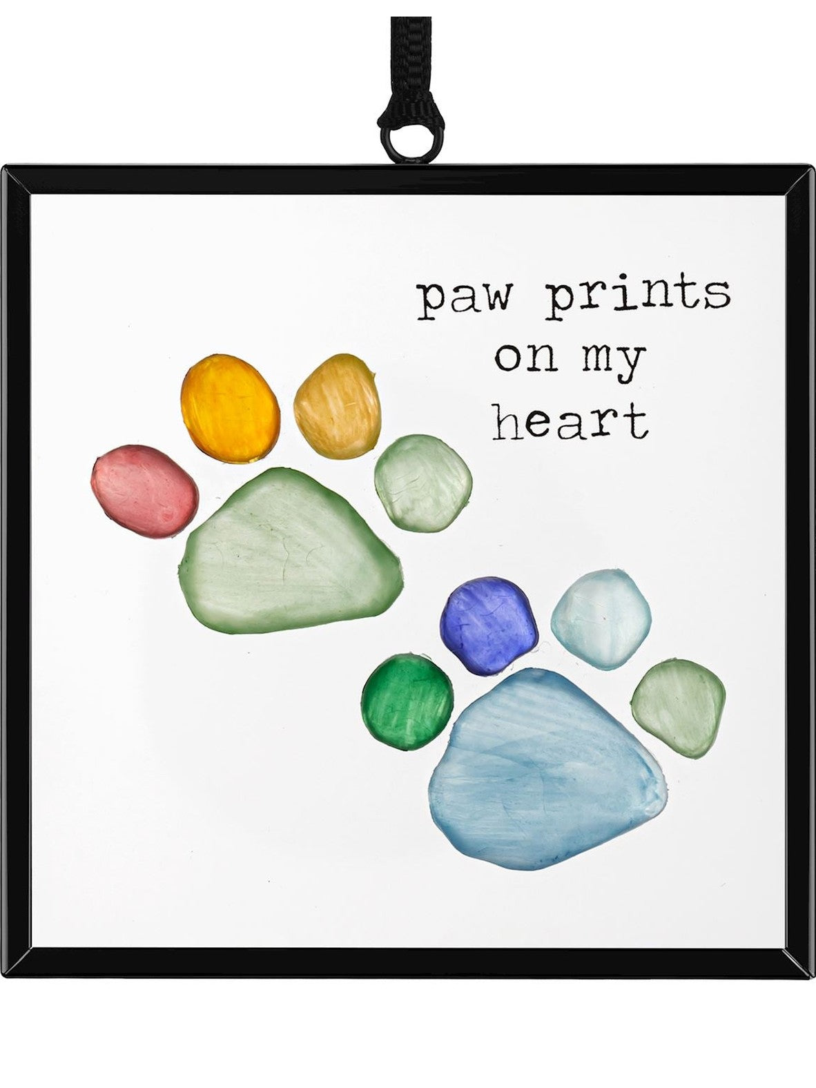 Sun Catcher Rainbow Paw Prints&nbsp; 1004370244
