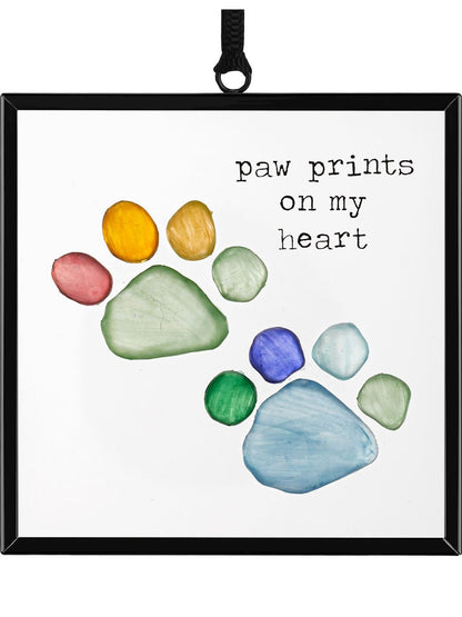 Sun Catcher Rainbow Paw Prints&nbsp; 1004370244