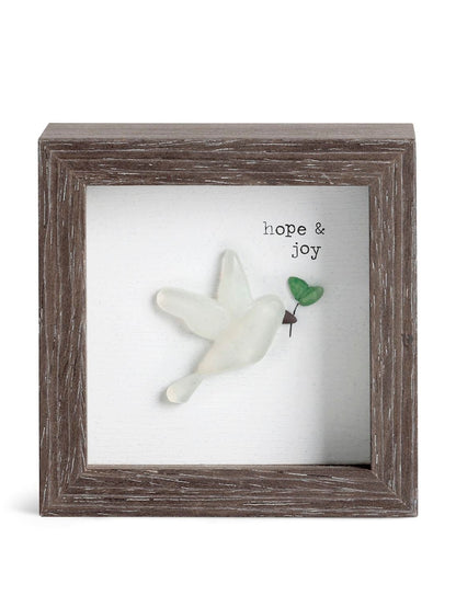 Demdaco-Shadow Box Hope &amp; Joy Dove 1004379021
