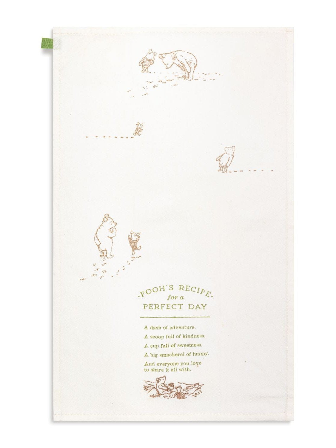 Kitchen Towel Pooh's Perfect Day Winnie The Pooh 17x28" 100819001