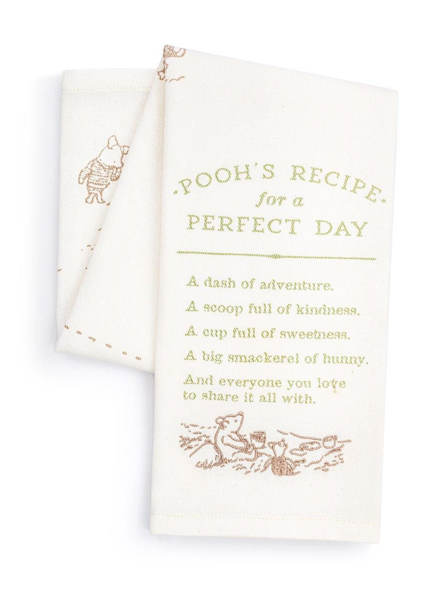 Kitchen Towel Pooh's Perfect Day Winnie The Pooh 17x28" 100819001
