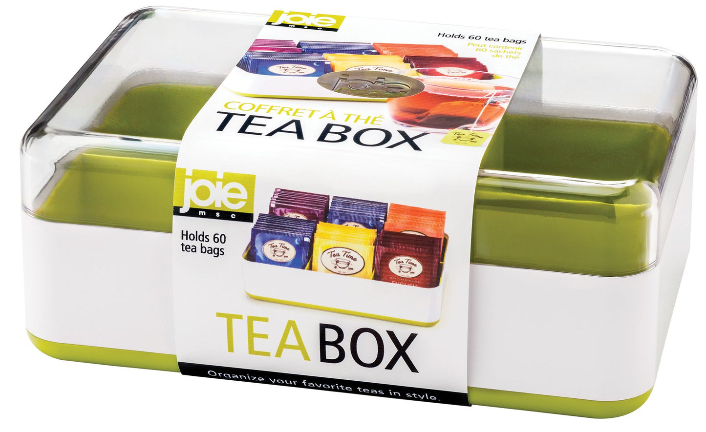 Tea Box   Joie - 3 Colors Green, Blue, Red 