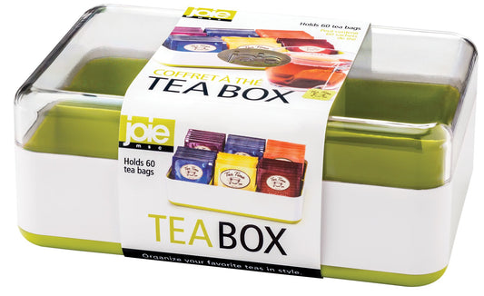 Tea Box - Joie - 3 Colors Green, Blue, Red 