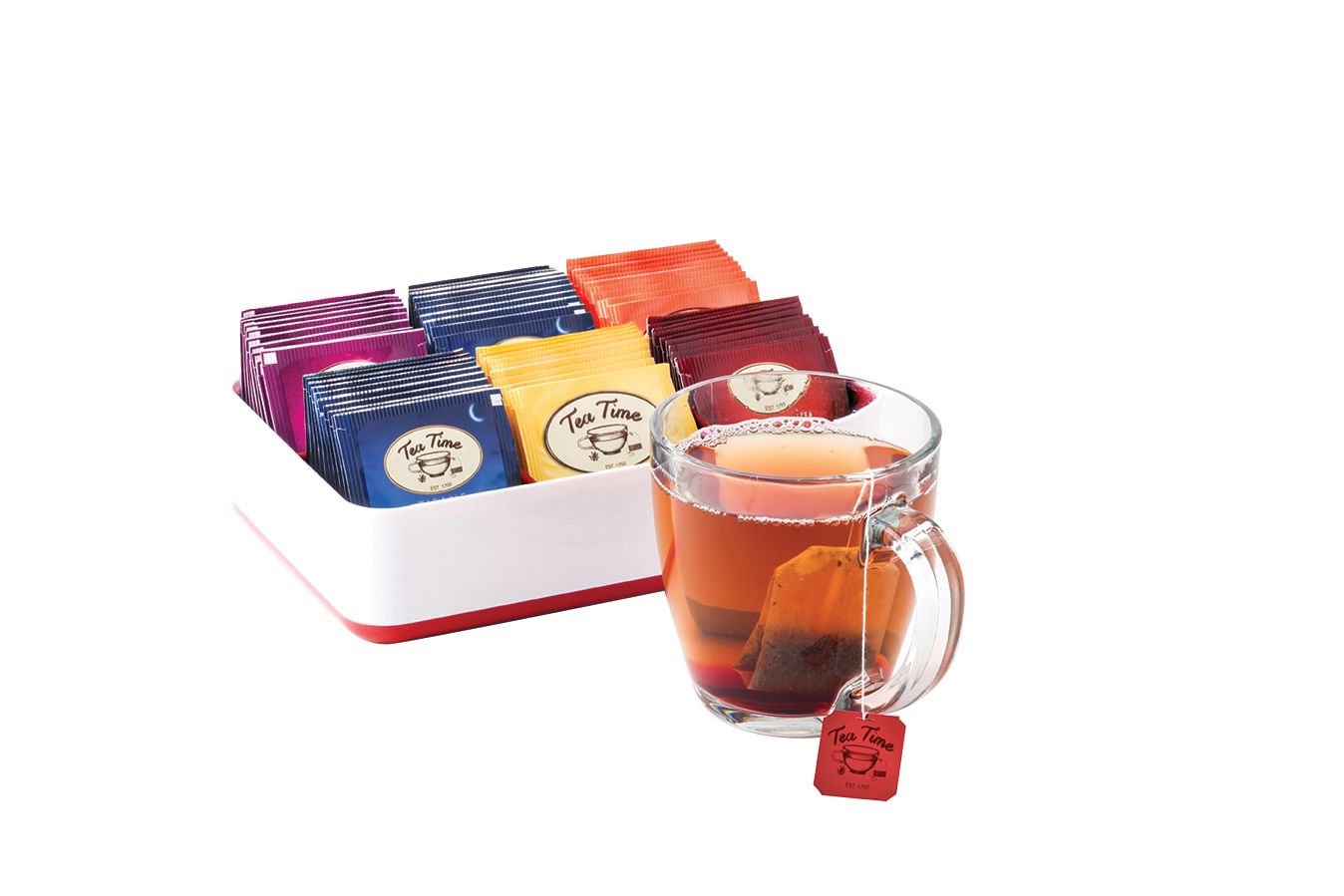 Tea Box   Joie - 3 Colors Green, Blue, Red 