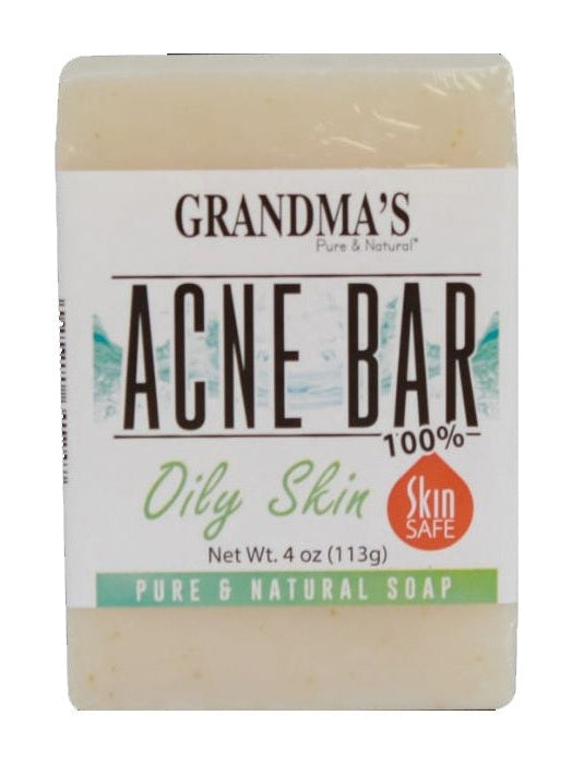 Soap Acne Bar Oily Skin Grandma's 4oz 64124 
